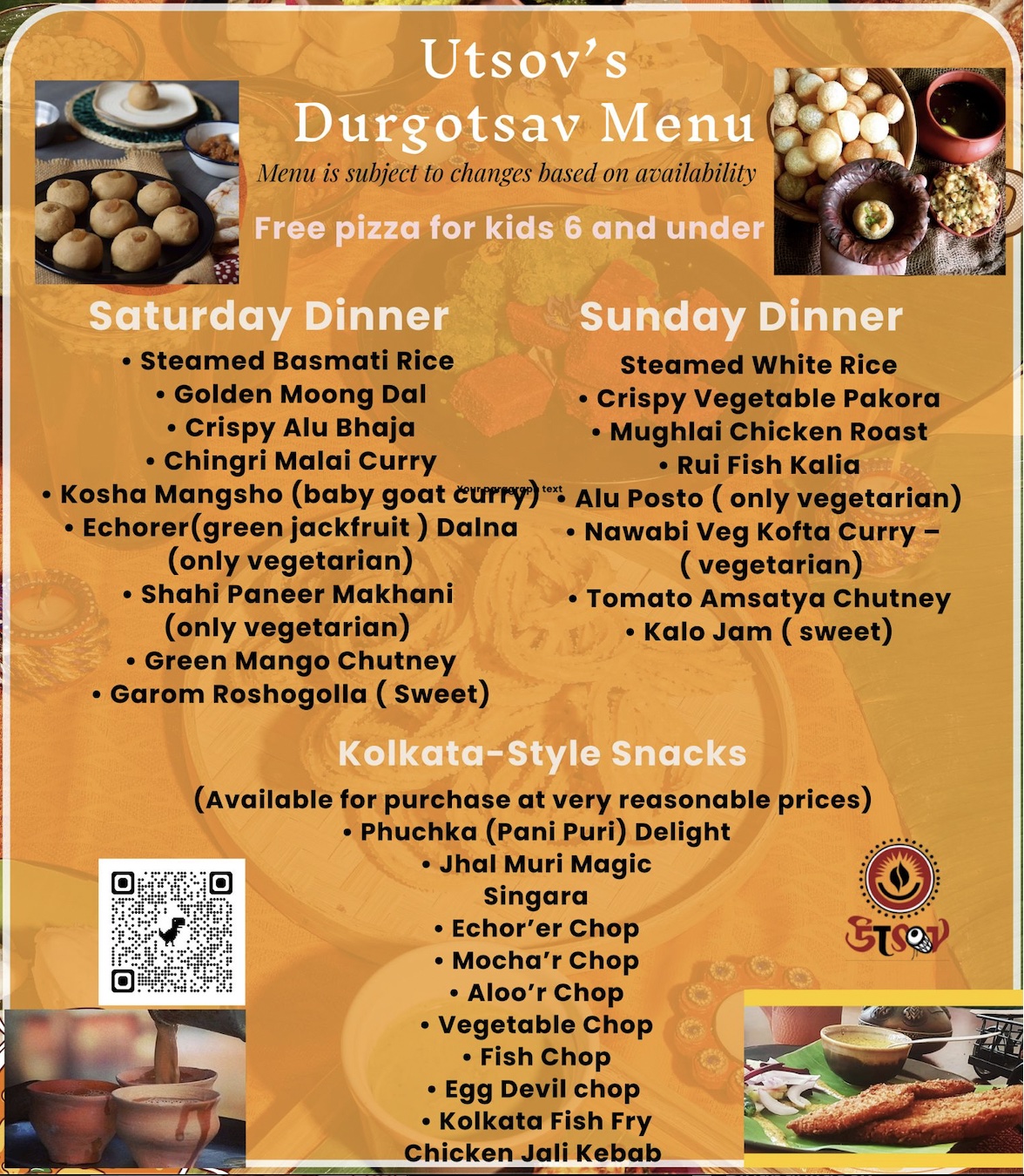 Durga Puja Tradition Food